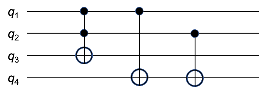 Gate configuration for one plus one